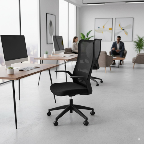 Trek Mesh Back Office Chair 610mm (w) x 660mm (d) x 1085-1165mm (h)